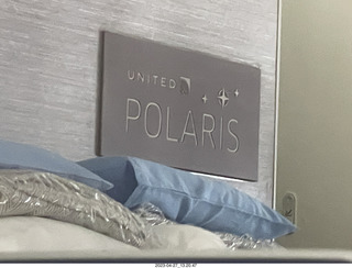 85 a1s. flight AKL to SFO - Polaris Business Class