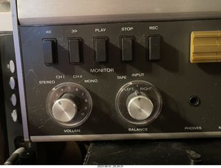 My ReVox A77 tape deck (with my usual volume setting)