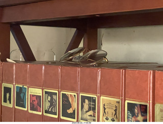 my tapes and Nery's glasses