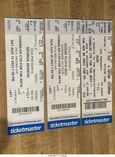 Chandler Arts tickets
