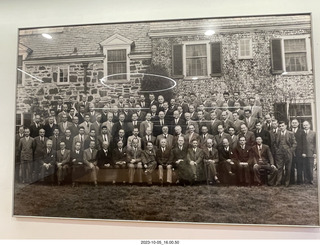 Princeton University - Fine Hall - Math Teatime - picture of famous peple