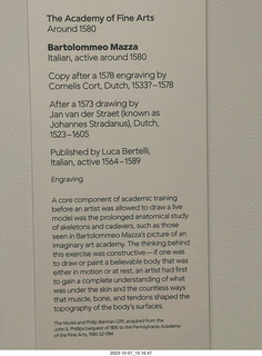 Philadelphia Museum of Art - male nudes sign