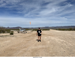 Alamo Lake airstrip - Adam
