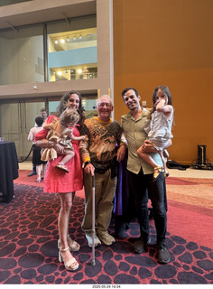 Adam with Karen and Shaun Mason and Tyler