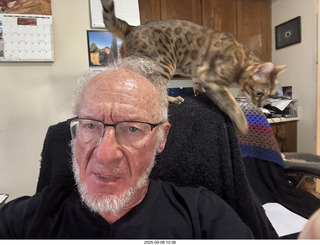 Lost Dog Wash hike - Adam shirtless