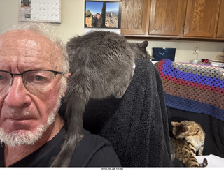 Catalina-lunch formation flight - Tyler, Hayden, Ashley, Adam