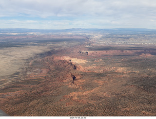 218 a2n. TF - aerial Vermillian Cliffs, Utah
