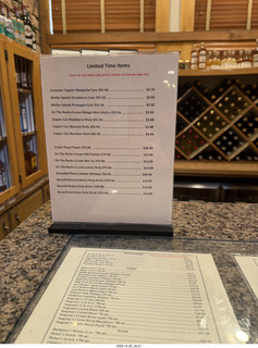 226 a2n. TF - Ruby's restaurant liquor menu