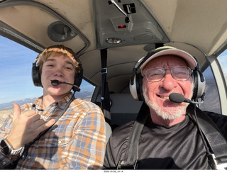 Tyler and Adam flying N8377W