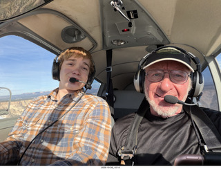 Tyler and Adam flying N8377W