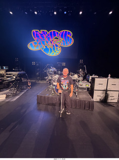 Mesa Arts - Yes - pre-show stage tour - Adam