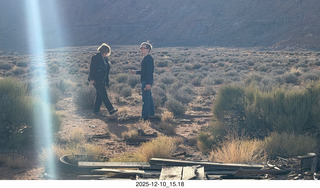 236 a2q. Utah - Happy Canyon airstrip area - Heather and Tyler