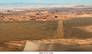 273 a2q. aerial - Utah - backcountry flying - airstrip