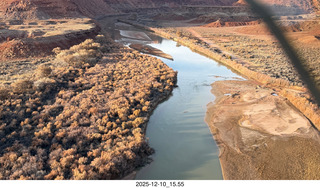 298 a2q. aerial - Utah - backcountry flying - Mineral Canyon airstrip