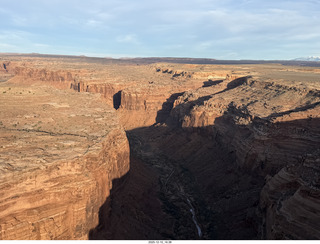 342 a2q. aerial - Utah - backcountry flying - Mineral Canyon