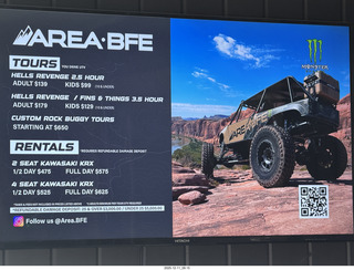 2 a2q. REA-BFE side-by-side tours sign