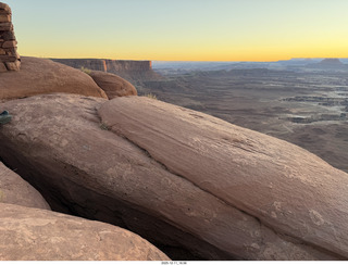 511 a2q. Utah - Canyonlands National Park - Green River Overlook - sunset