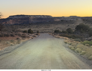 563 a2q. Utah - Canyonlands National Park drive back to Moab