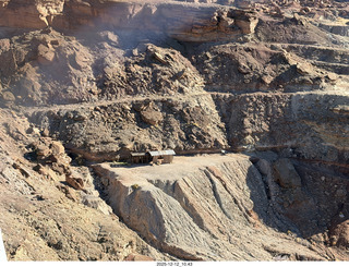 64 a2q. aerial - Utah - canyonlands - Mineral Canyon - mine