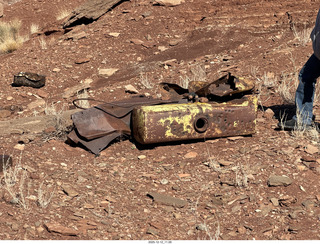117 a2q. Utah - Mineral Canyon hike - old stuff