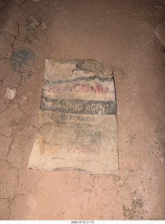 121 a2q. Utah - Mineral Canyon hike - inside the mine