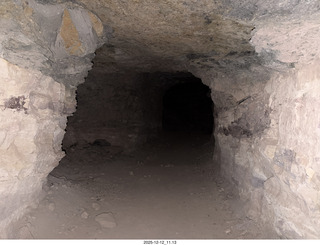 123 a2q. Utah - Mineral Canyon hike - inside the mine