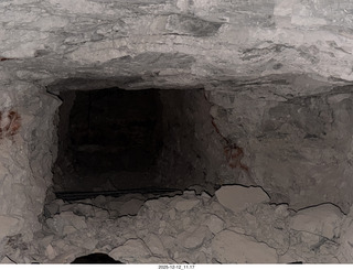 137 a2q. Utah - Mineral Canyon hike - inside the mine