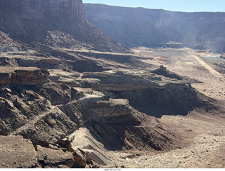 176 a2q. aerial - Utah - canyonlands - Mineral Canyon