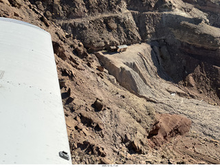177 a2q. aerial - Utah - canyonlands - Mineral Canyon - mine