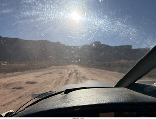 185 a2q. aerial - Utah - canyonlands - Mineral Canyon landing