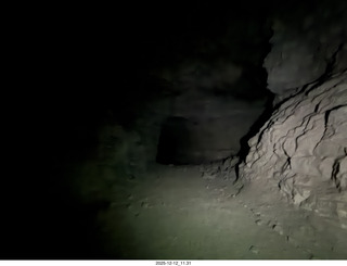 188 a2q. Utah -  Mineral Canyon hike -  mine interior