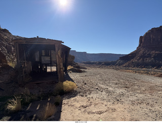 197 a2q. Utah -  Mineral Canyon hike - buildilngs
