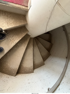 114 a2q. aerial - Phoenix Sky Harbor Airport (PHX) - old tower stairs